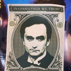 Shepard Fairey Signed And Numbered Godfather “Fredo” Print  /500